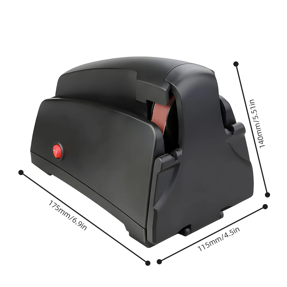 주방용 전기 나이프 숫돌, 120 320 600/1000 그릿 샤프닝 벨트 및 청소 브러시, 휴대용 자동차 도구