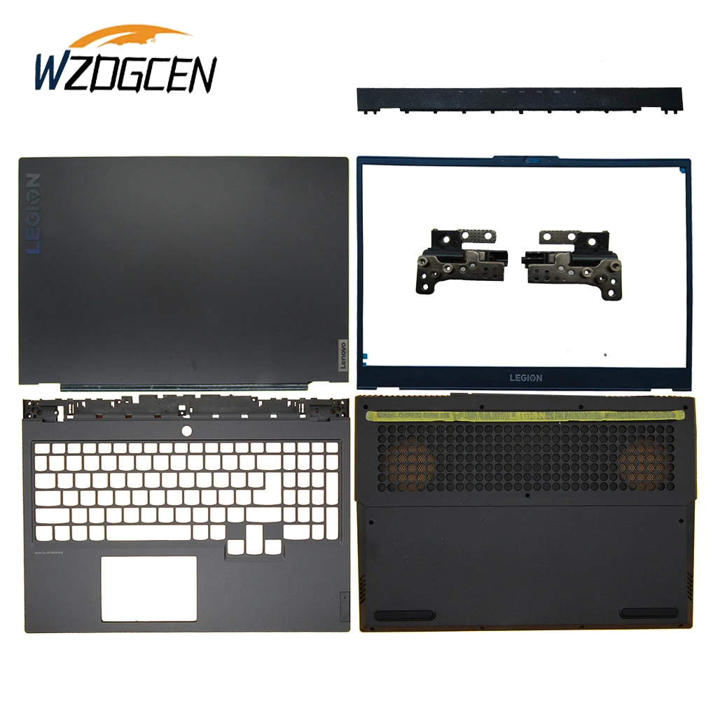 

NEW For Lenovo LEGION 5 15IMH05H 15IMH05 15ARH05H 15ARH05 LCD Bezel Palmrest Upper Cover Top Housing Hinge AP1HV000400