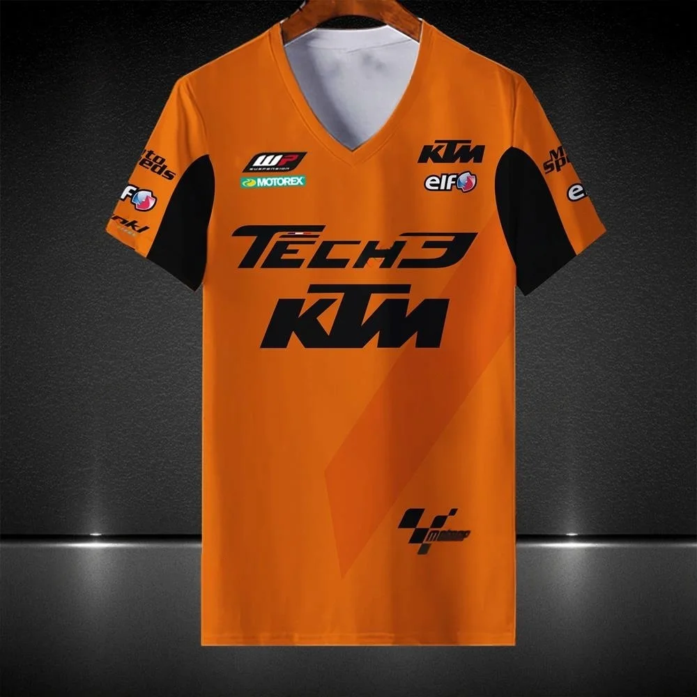 2026 여름 KTM MotoSpeed ??Moto MxGP MotoREX 티셔츠 TecH3 WP 레이싱 팀 성인 유니섹스 신상품 캐주얼 저지 허리 잠금 장치