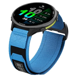 Sport Tactical Nylon Strap - Premium Replacement Watch Band Wristband Bracelet Accessories (Blue)