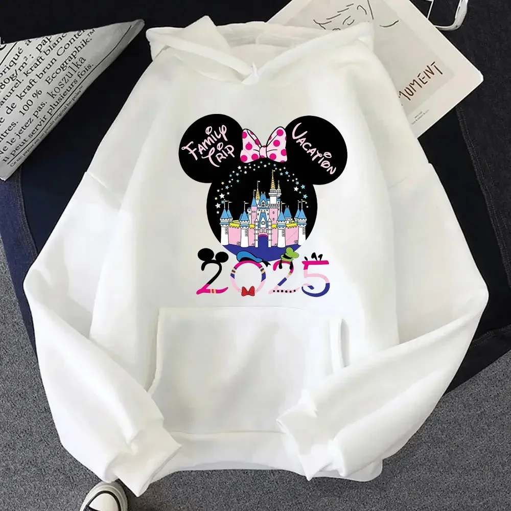 2025 Sweatshirts 90s Y2k Gothic Hoodies Minnie Japanese Anime Hoodie Mickey Mouse Clothes Tops Pullovers Clothing Unisex 2