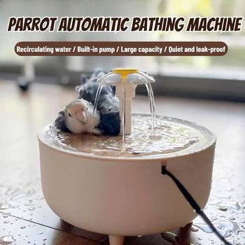 Parrot Bath & Pet Water Fountain 1