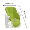 Kids Highchair Cushion Pad High Chair Dining Protection Cover Cushion PU Leather And Sponge Comfortable Seat Pad Boy And Girl 6