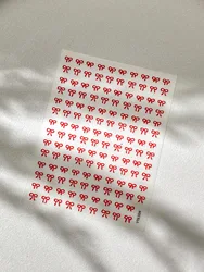 Embossed Colorful Laser Bow Nail Art Stickers - Self - Adhesive Gold & Silver Decals (1pcs)