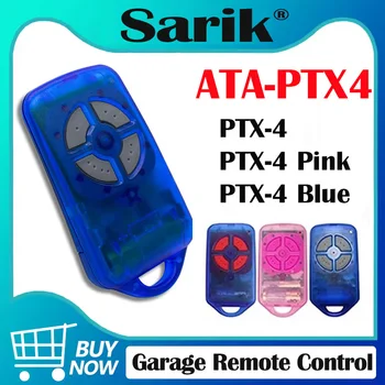 PTX4-4 Gate Garage Door Remote Control Replacement 433.92MHz Rolling Code Garage Door Opener Remote 1