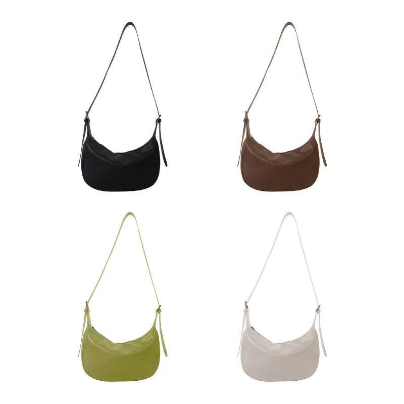 

2023 Bags Versatile Shoulder Bags for Girl Women Lady Purse Underarm Bag Trendy Armpit Bag Fashion Retro PU Bag