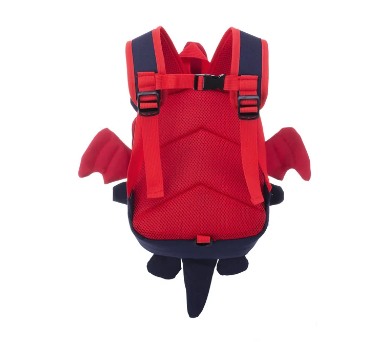 Rose Dragon School Backpack for Children Cute 3D Dinosaur Design Kids School Bags Boys Girls Schoolbag plecak szkolny