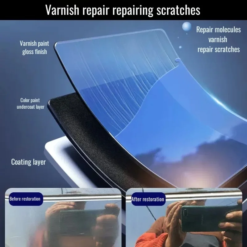 Car Paint Scratch Repair Spray Car Polishing Spray Deep Scratch Repairing Wax Remover Polishing Paint For
