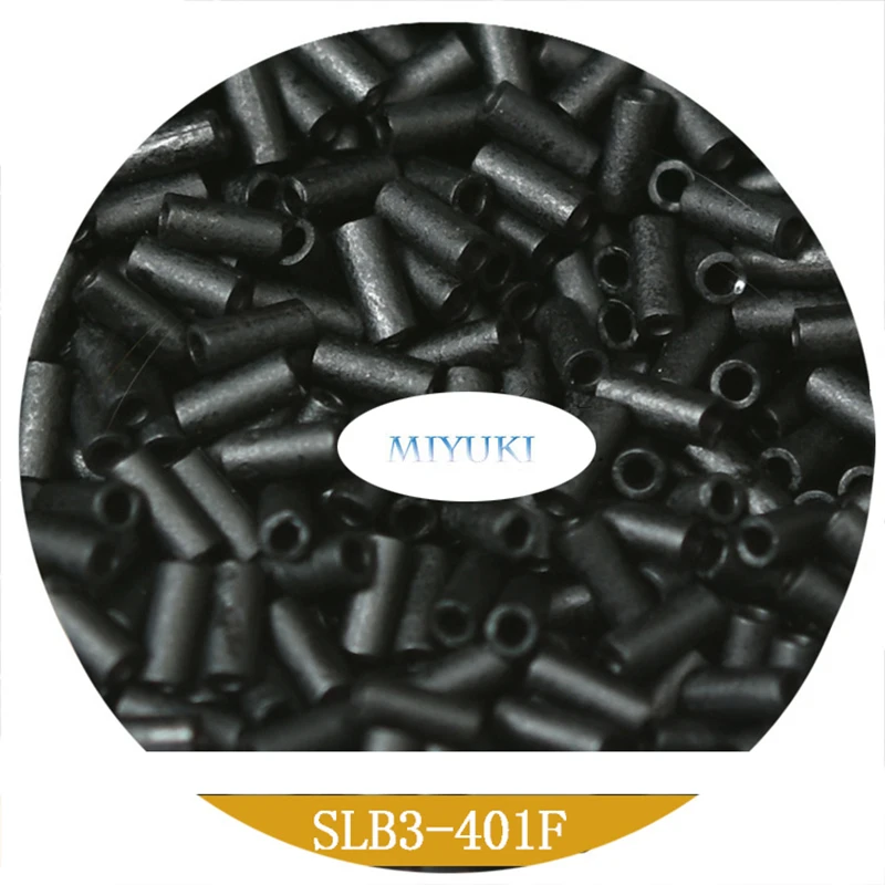 

Japan Miyuki Imported Beads SLB 3mm Tube Beads Handmade Clothing Material Accessories 10G Ornament