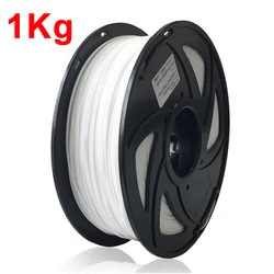 Premium 3D Printer Filament - Multi - Color PLA, Vacuum Sealed, 1.75mm, 250g (PLA White 1Kg)