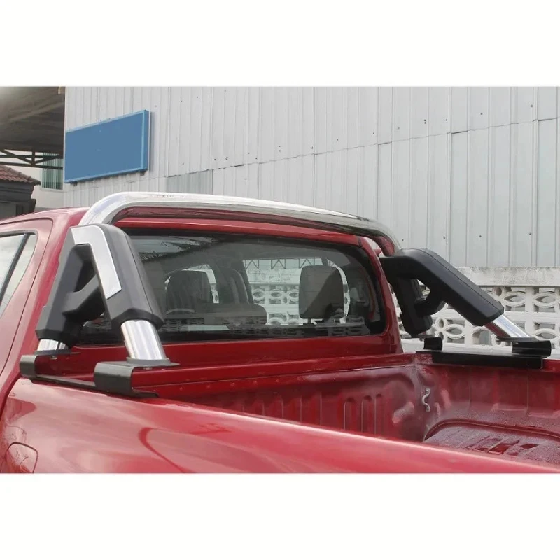 프리미엄 액세서리 4X4 픽업트럭 차량용 블랙 스틸 스포츠 바 롤 케이지 골포스트 갠트리 내구성 강함