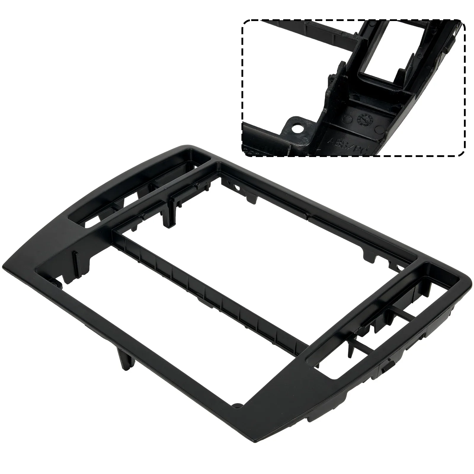 

1pc Car Dash Center Console Trim Bezel 3B0858069 Front Center ABS Interior Panel Radio Face Frame For Passat B5 B5.5 Replace