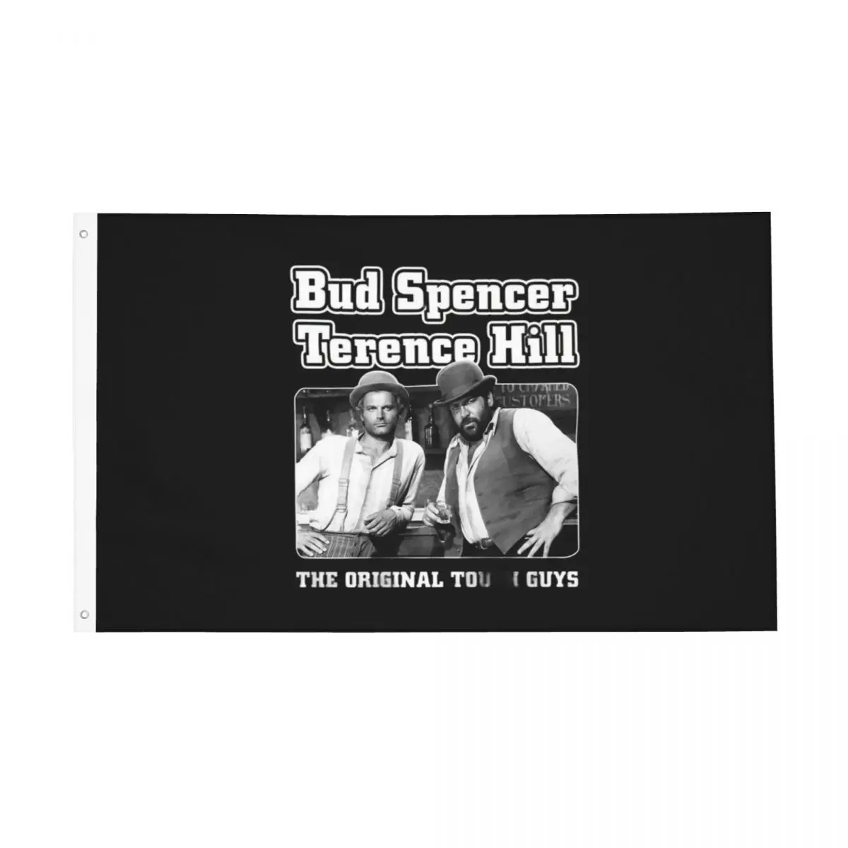 Terence Hill Italian Vintage Film Flags Fade Proof Outdoor Banner Bud Spencer 2 Grommets Home Room Dormitorio Wall Decor