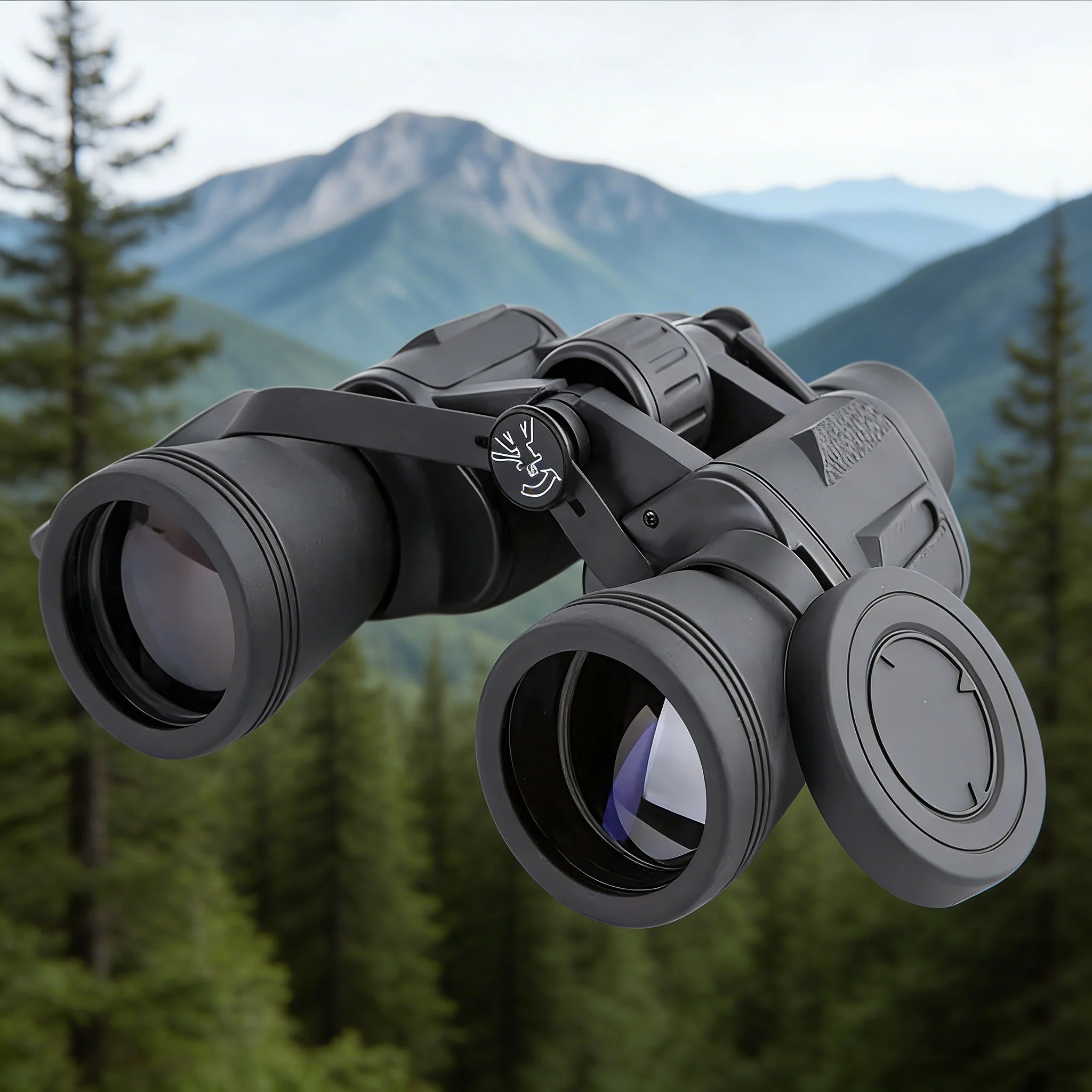 성인용 10x50 쌍안경 BAK4 프리즘 HD 전문 방수 망원경 (조류 관찰, 사냥, 여행용)