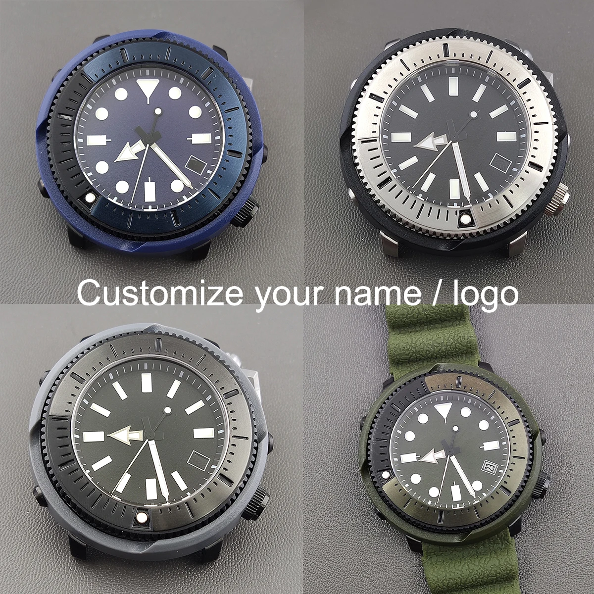 Custodia Nh35 Seiko Monster Nh35 Dail 45Mm Vetro Zaffiro Accessorio Orologio Parte Movimento Per Tonno Marinemaster Vertex Sne537J1