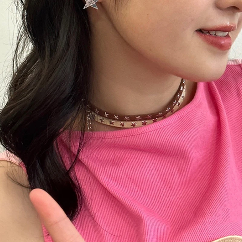 y2k バレエコア フェアリーグランジ ハートビジューデザインネックレス