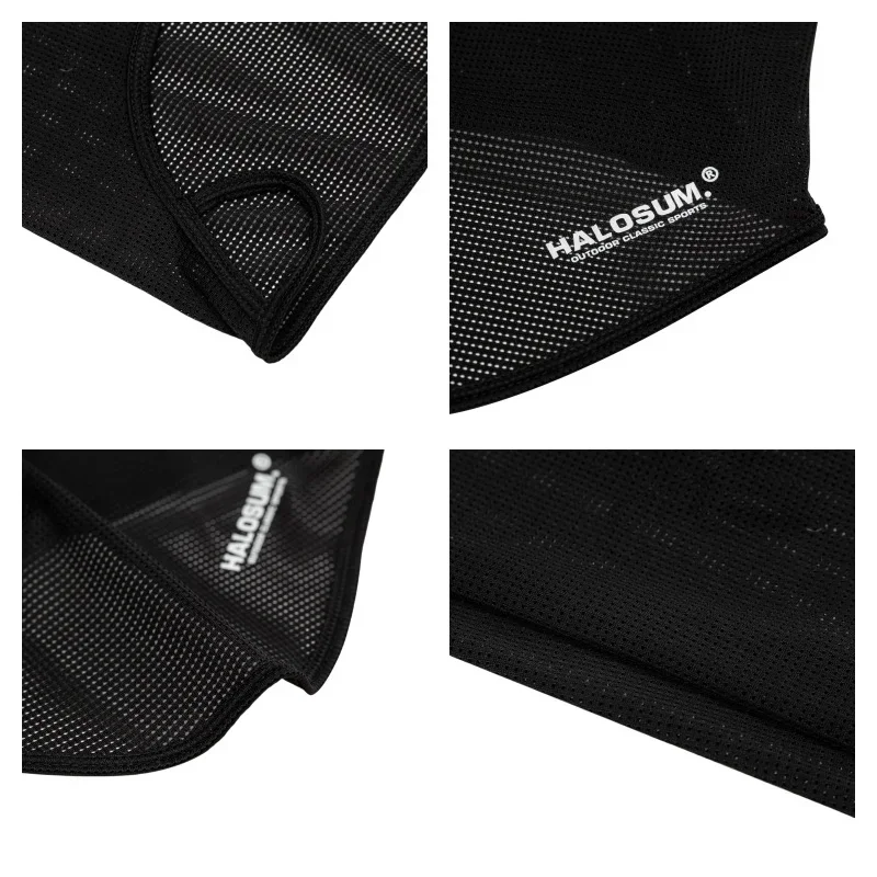 Ice Silk Full Face Mask Balaclava Summer Sun Protection Breathable UV Resistant Windproof for Cycling Hiking Outdoor Activities