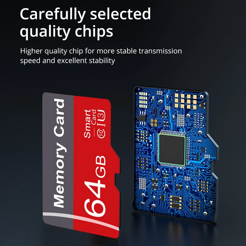 고속 미니 SD 메모리 카드 128GB 클래스 10 마이크로 TF 플래시 USB 플래시 드라이브 카드 1GB 2GB 4GB 16GB 32GB 64GB 스마트폰, 카메라, 블랙박스 등에 적합