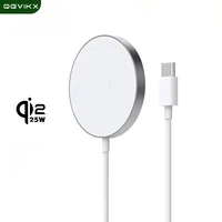 Qi2.2 25W Wireless Charger Magnetic Wireless Charging Station for IPhone 17 16 15 14 13 12 Pro Max Airpods with Type-C Cable