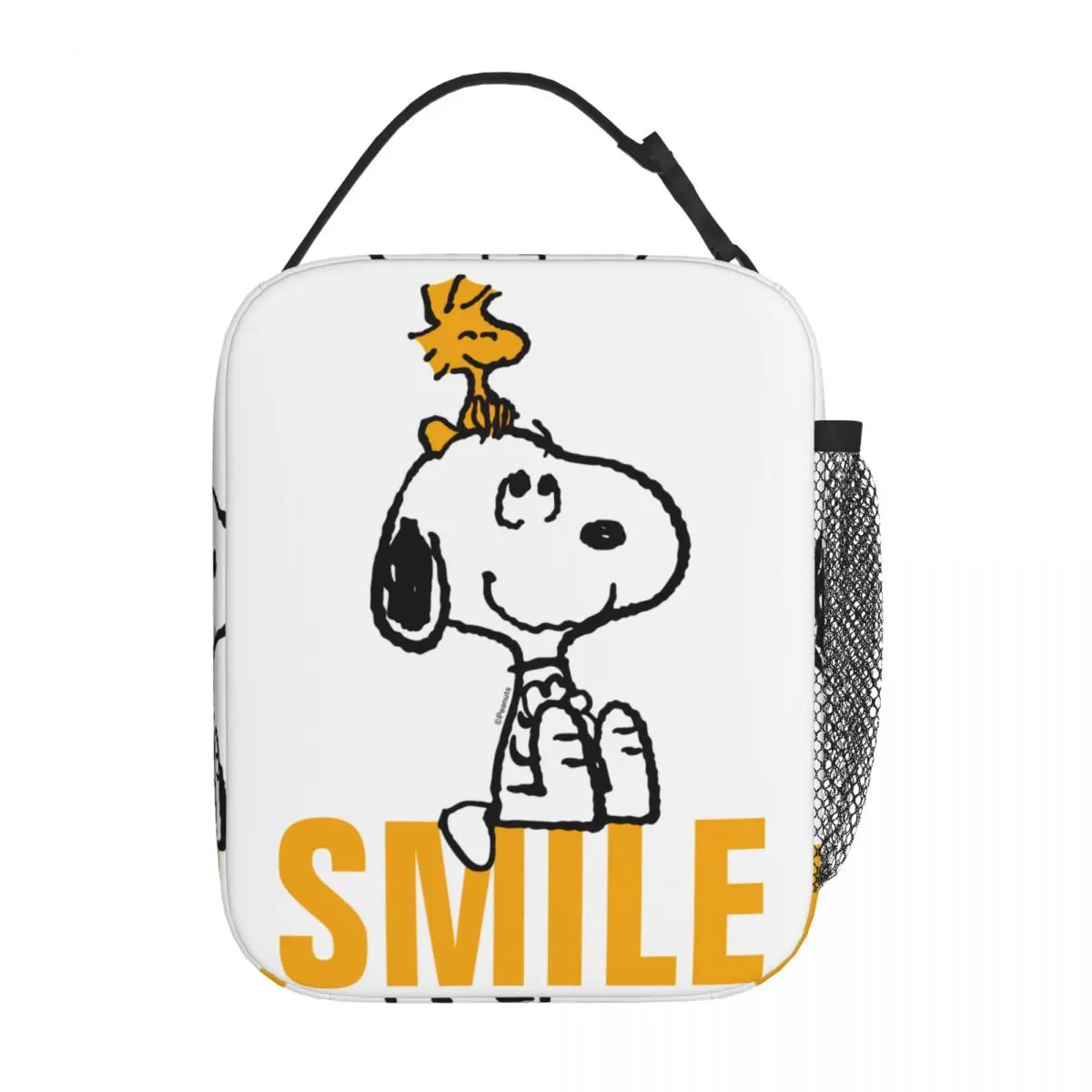 thumbnail image 1 of Bolsa térmica para el almuerzo con diseño de Snoopy y Charlie Brown, con dibujos animados de Snoopy y Charlie Brown, para picnic, 1 of 5