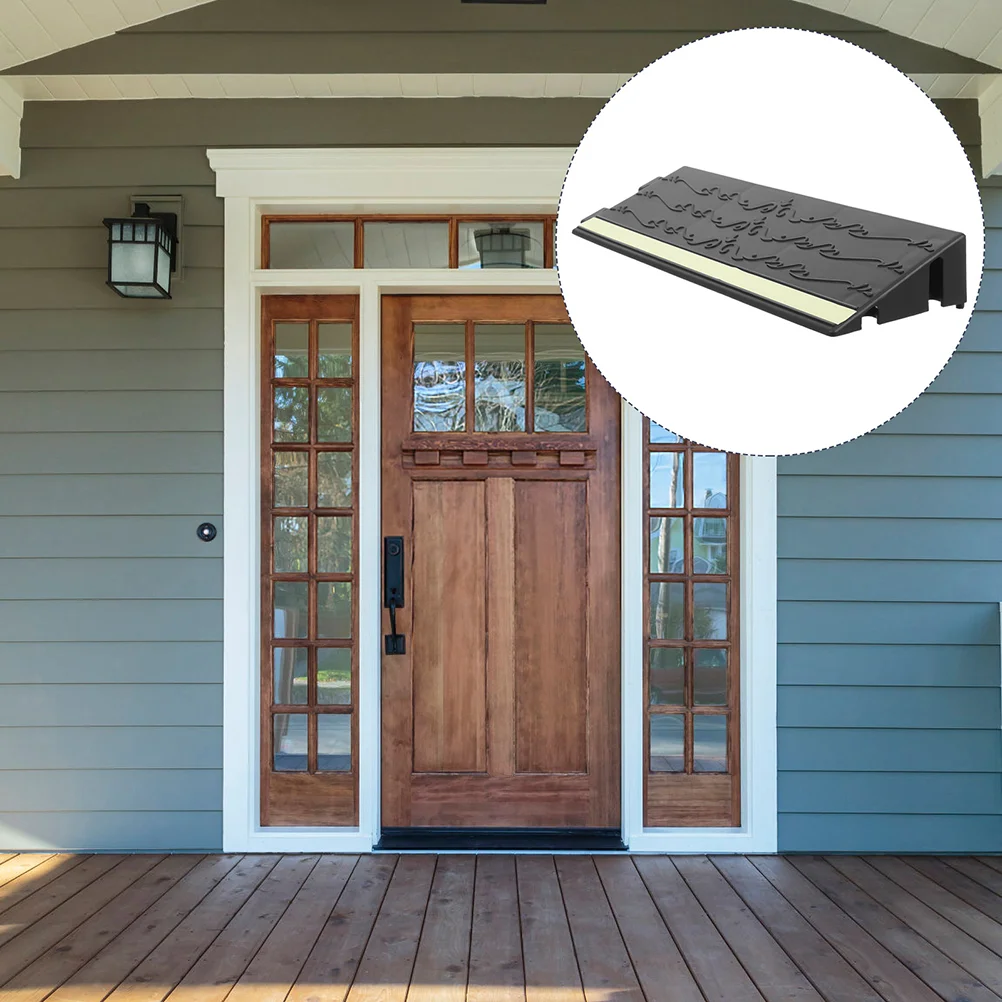 

Door Sill Climbing Mat Sweeping Robot Ramp Plastic Threshold Pad for Indoor Board Cushion