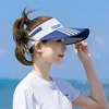 Adjustable Outdoor Sports Sunshade Hat For Women's Color Blocking UV Sun Hat For Travle Beach Cycling 2