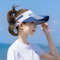 Adjustable Outdoor Sports Sunshade Hat For Women's Color Blocking UV Sun Hat For Travle Beach Cycling 2