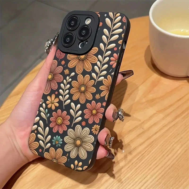 Vintage Sunflower Phone Case - Elegant Protective Cover