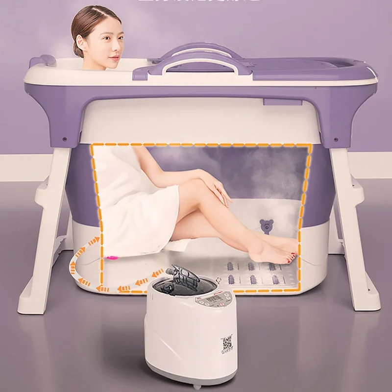 Vasca Da Bagno Portatile Pieghevole Adulti Pedicure Sauna Vasca Da Bagno Pieghevole Secchio Doccia Piede Ammollo Vasca Da Bagno Articoli Per La Casa