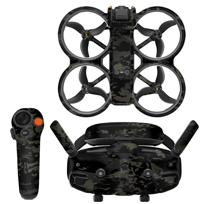 2 Colorful Stickers Crossing Machine for DJI Avata GOGGLES 3 Glasses Sticker Set
