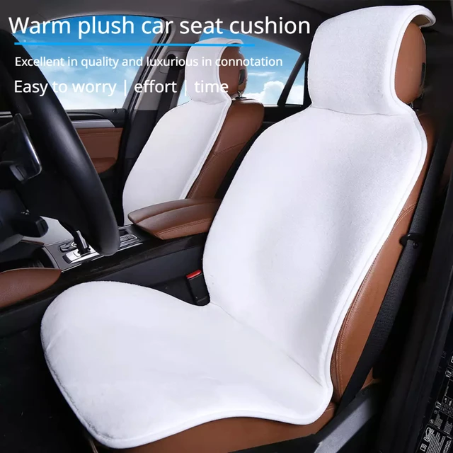 Faux Pelz Auto Sitzbezüge Winter Universal Auto Sitzkissen Auto Sitzbezüge  Auto Sitz Abdeckung Auto Kissen Sitz Abdeckung - AliExpress