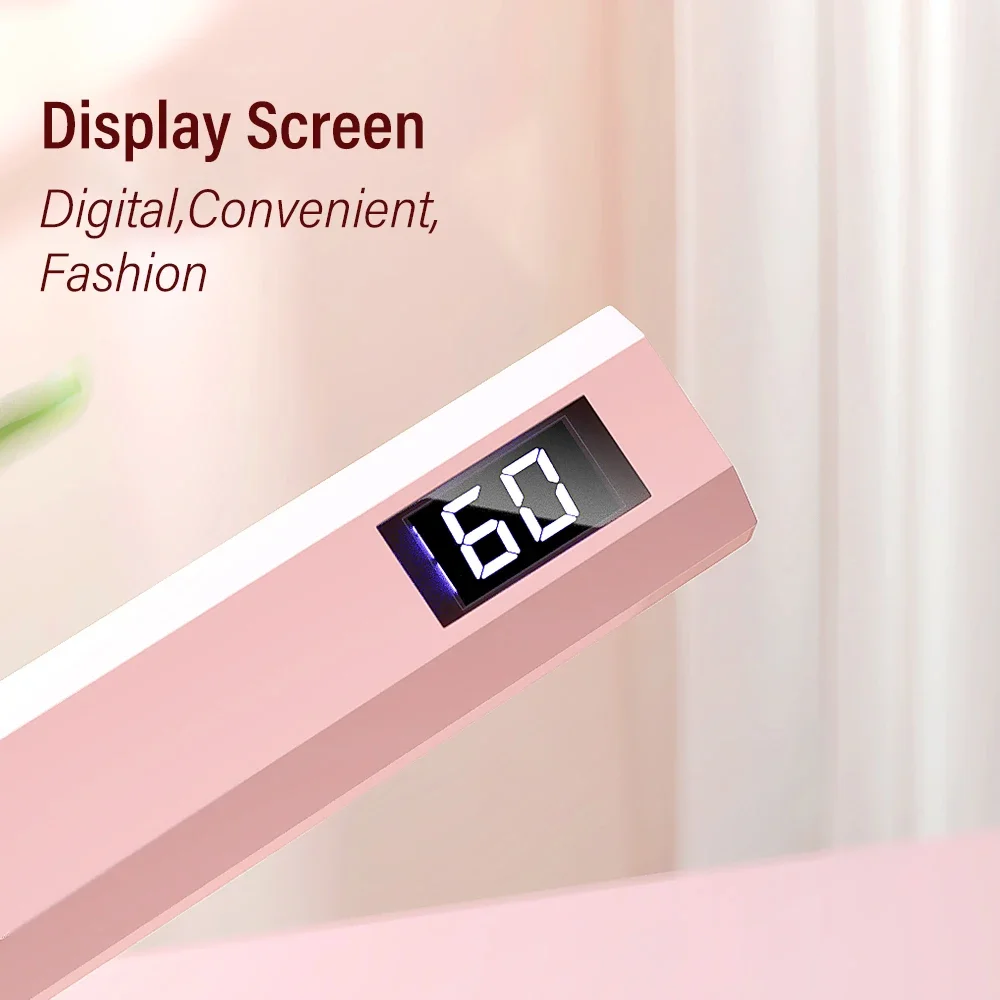 편리한 휴대용 네일 건조기 램프 UV/LED 네일 경화 모든 젤 폴리쉬 네일 아트 도구 USB 충전식 퀵 드라이 네일 램프