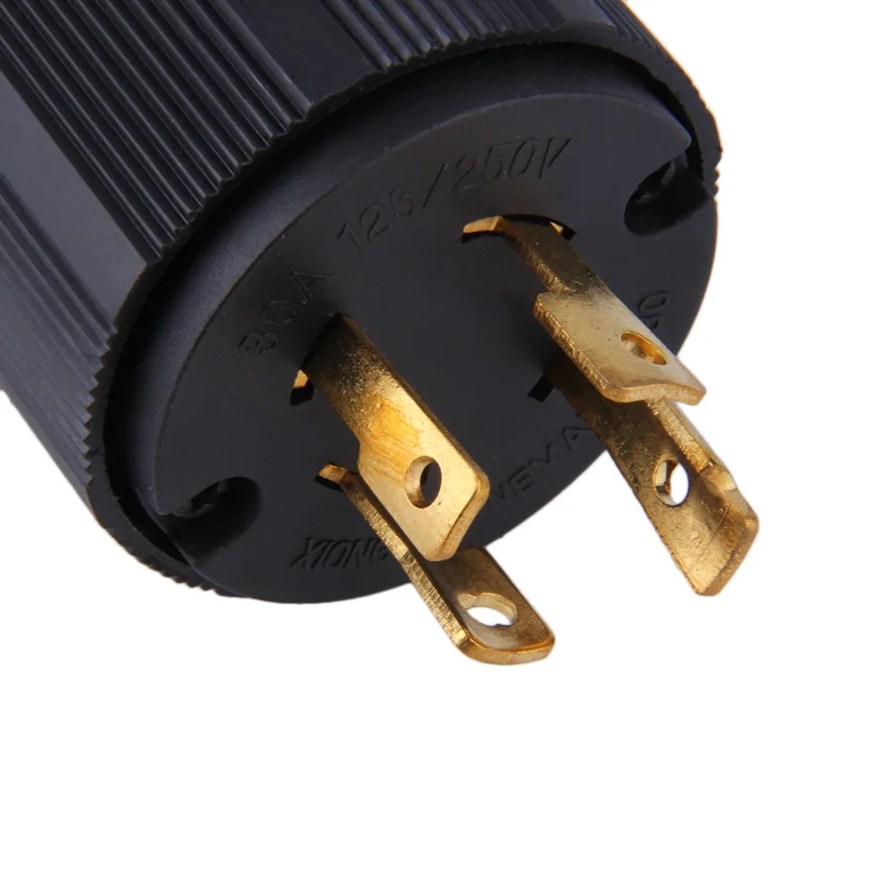 Smart Plug Heavy Duty Industrial Grade UL Listed Generator Power Locking NEMA L14-30P Twist-Lock 30A 125-250V 3P 4W US Plug