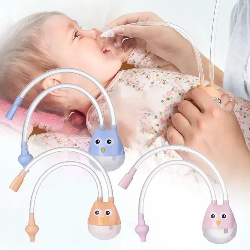 Baby Nasal Aspirator Newborn Baby Stuff Infant Suction Snot Cleaner Baby Mouth Catheter Children Cleaning Safety Nose Cleaner