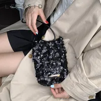 LEFTSIDE Mini paillettes sacs à bandoulière pour femmes 2025 concepteur nouvelle soirée Bling Bling sac à bandoulière sacs à main et sacs à main 1