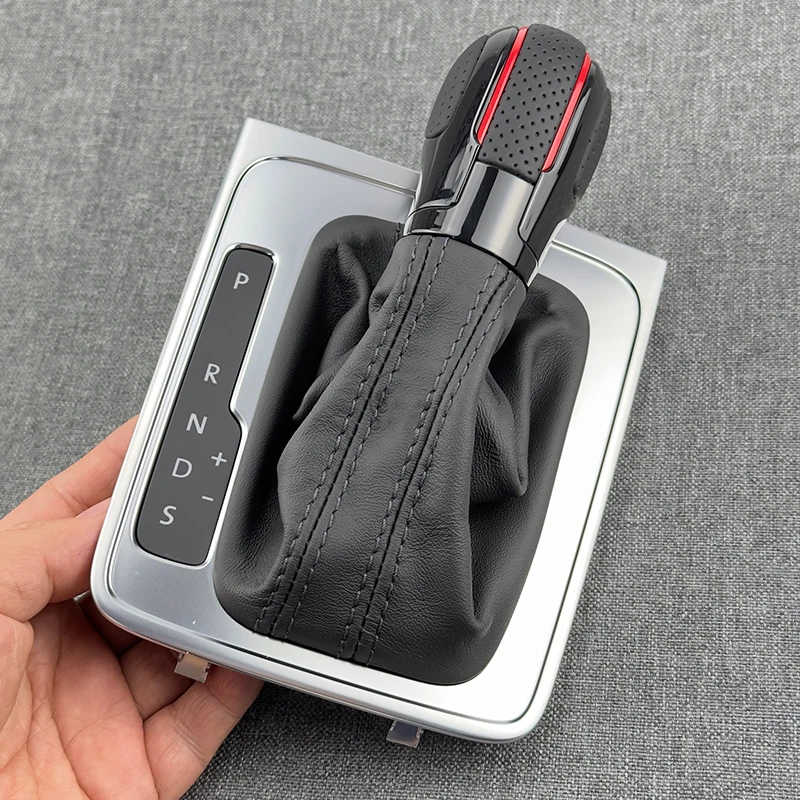 LHD 자동 기어 시프트 노브 및 패널 디스플레이 커버 어셈블리, VW CC 파사트 CC 파사트 B7 3C 3AB713203E 3AB 713 203 E