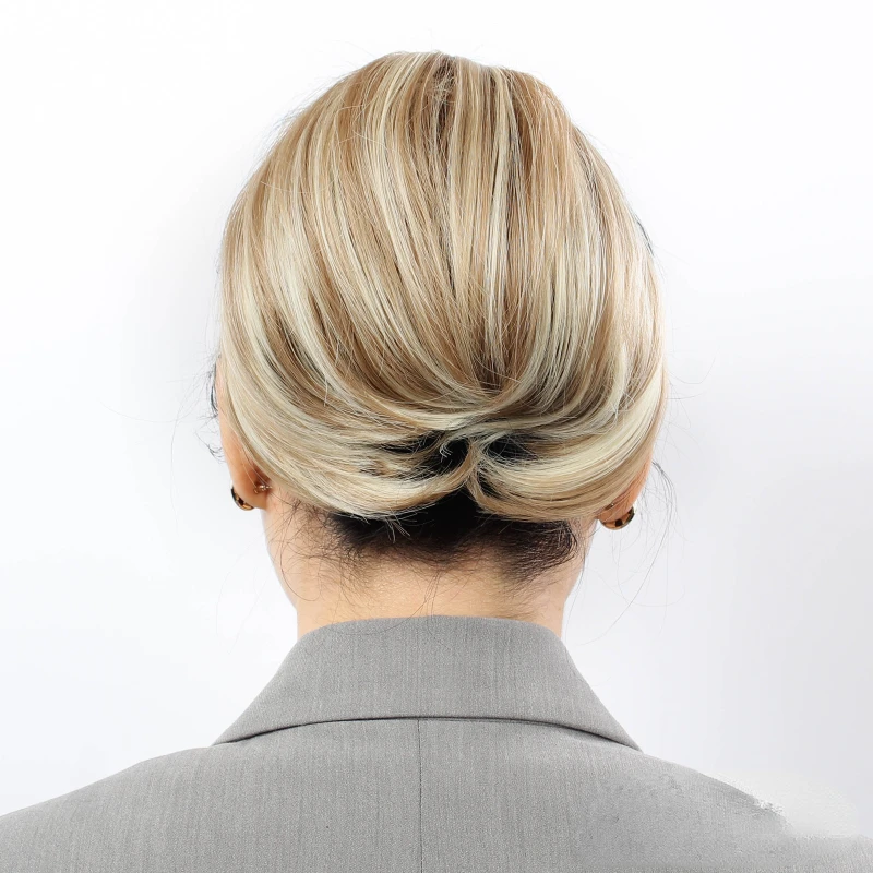 Synthetic Hair Bun Donut Hair Piece Extension For Women Headwear