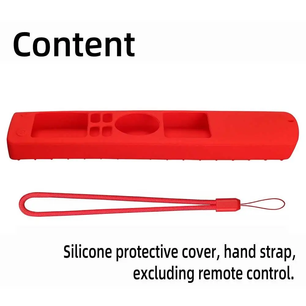 Silicone Remote Control Protective Case for Xiaomi Mi 4S Remote TV Stick Shockproof Cover Protector XMRM-010 TV Stick