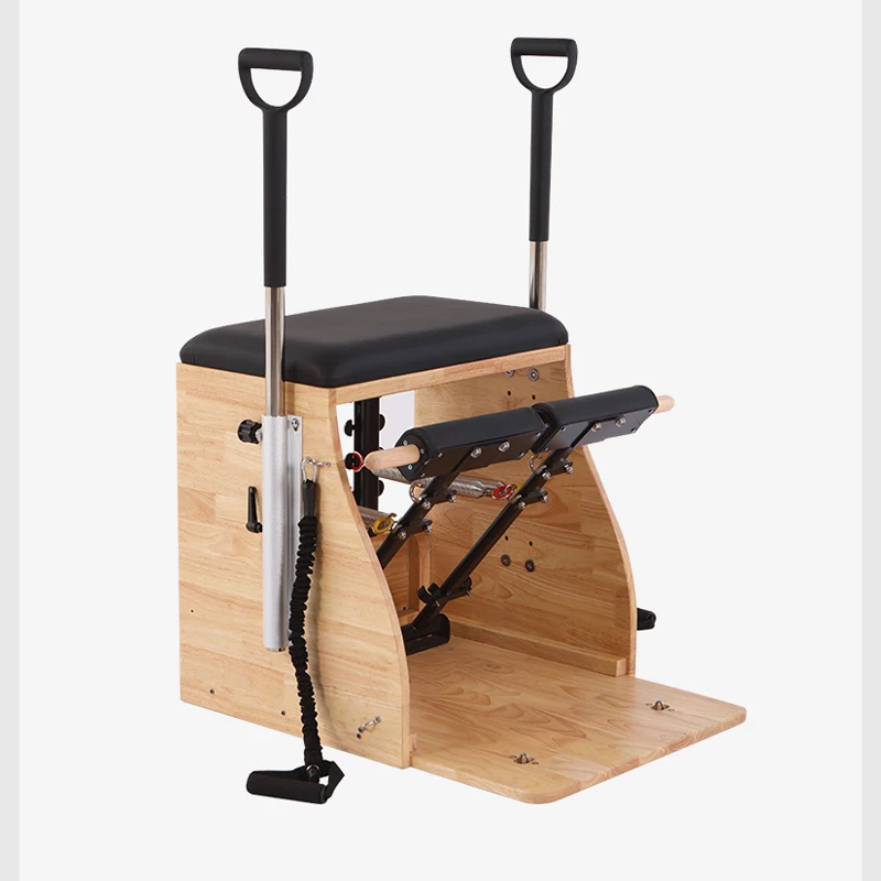 Split Pedal Stability Chair with HandlesOutdoor Fitness Equipment