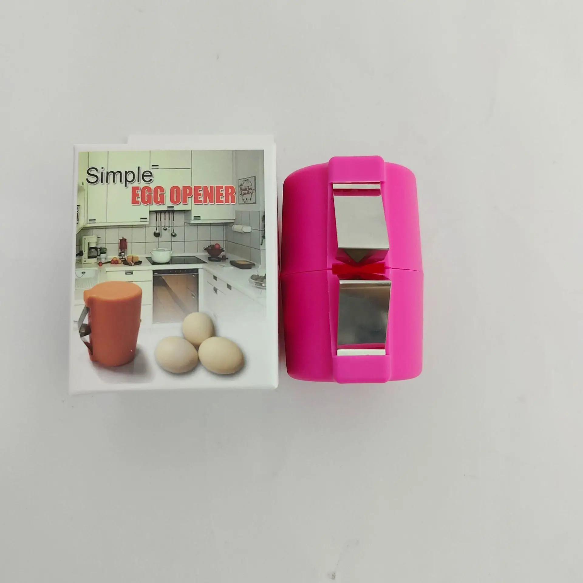 Portable Egg Opener Eggshell Beater Kitchen Handheld Egg Shell Crusher Separator