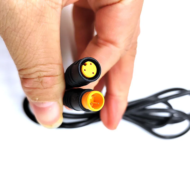 Waterproof 1M Extension Connector Cable for Electric Bicycles and Scooters