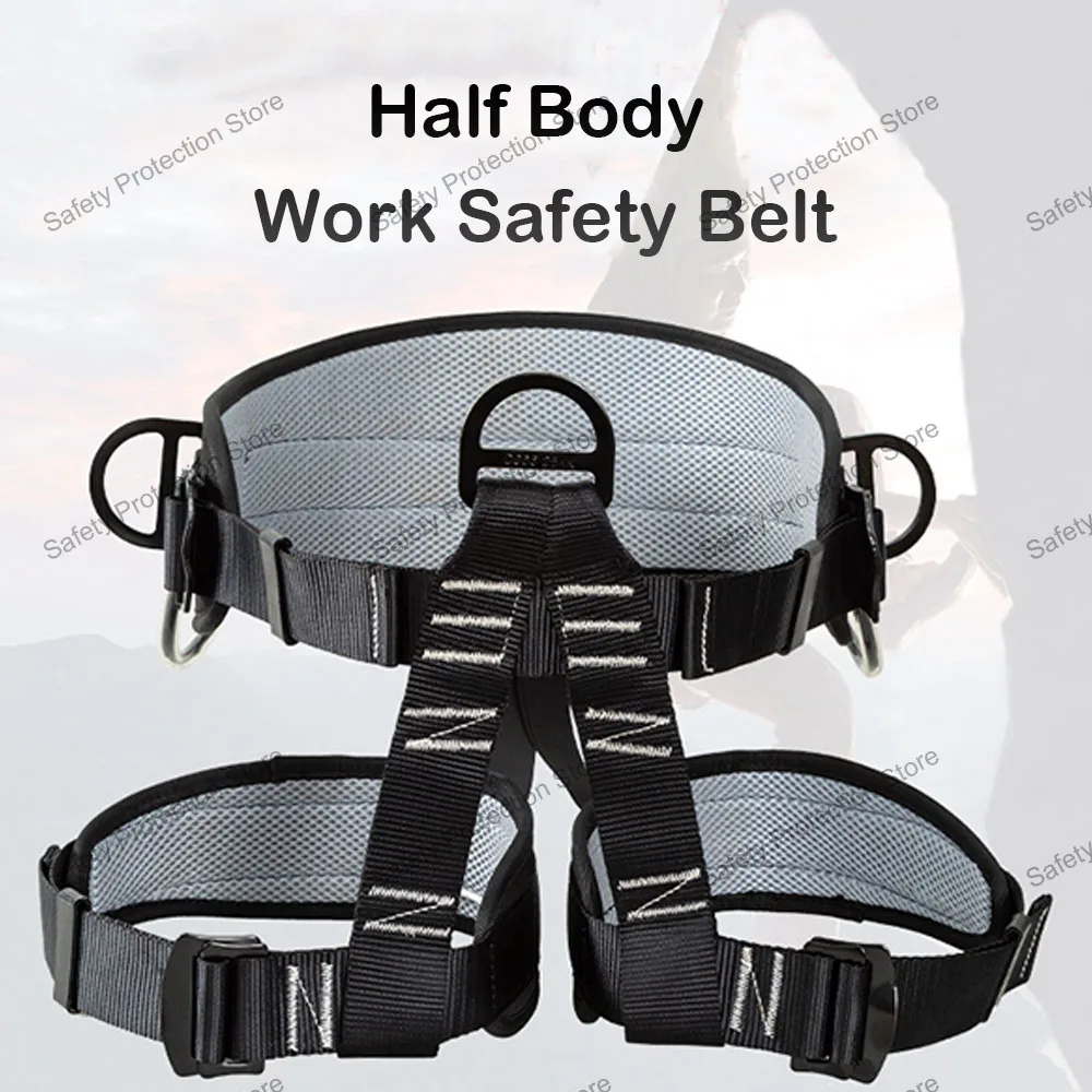 

Half Body Safety Belt High-altitude Work Safety Harness Outdoor Climbing Rescue Electrician Construction Protective Equipment