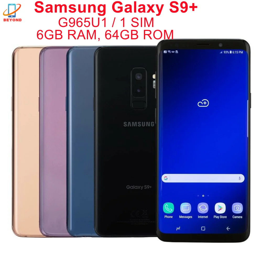 Samsung Galaxy S9 Duos G960FD 4GB RAM 64GB ROM Dual Sim Global Version 5.8  NFC Original LTE Exynos Original Unlocked Smartphone