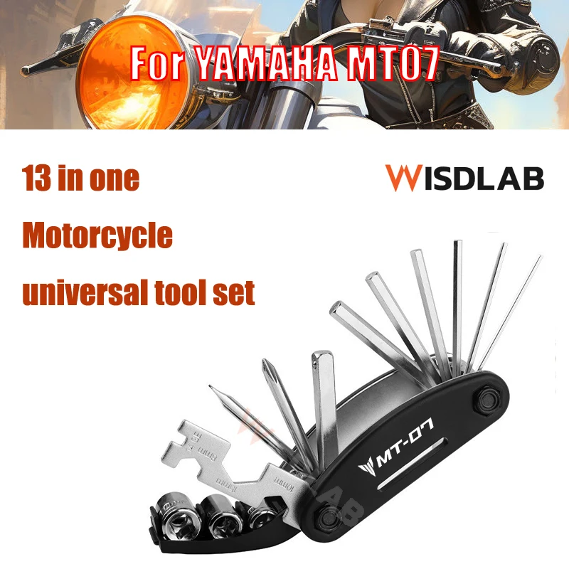 

Для YAMAHA MT07 MTB горный велосипед портативный торцевой многоцелевой ключ велосипедный многофункциональный инструмент Отвертка Мотоцикл Велосипед Аллен фиксация