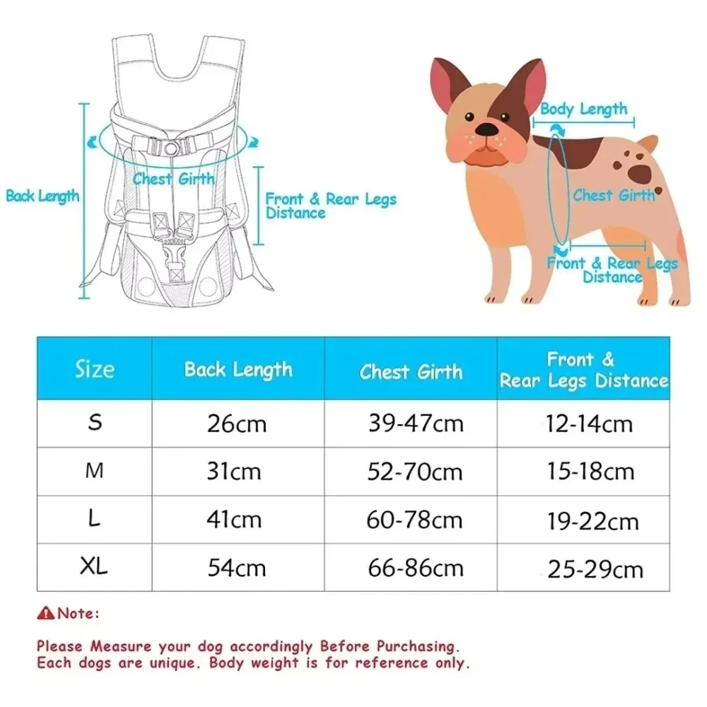 Pet Dog Carrier Bag Breathable Backpack for Dogs Cats Out Double Shoulder Portable Travel Backpack Outdoor Dog Cat Carrier Bag