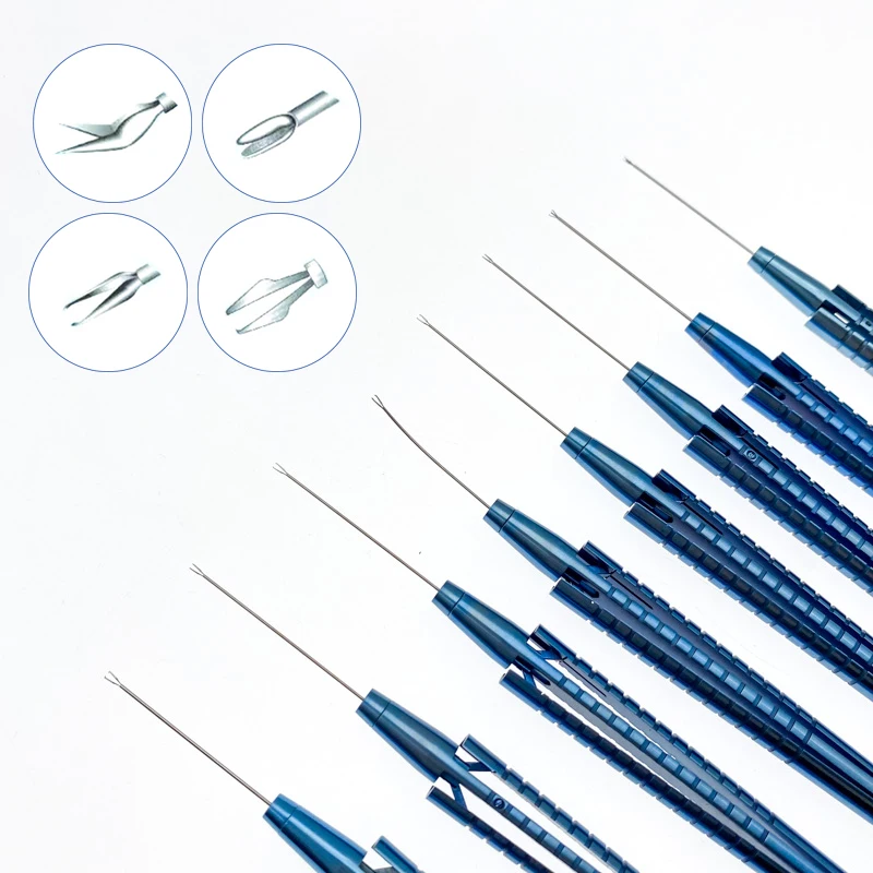 Gripping jaws Capsulorhexis Forcep Gripping forceps Virtreo-Retinal Ophthalmic microsurgery instrument