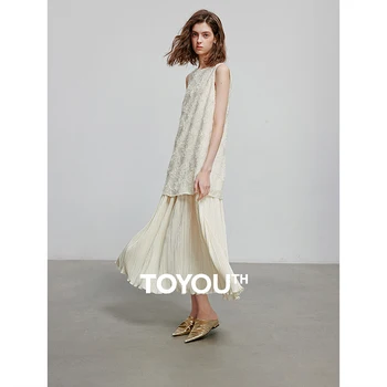 TOYOUTH Women Dress 2025 Summer New Elegant Dress 8529054 1
