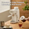 Petrus Espresso Coffee Machine Mini 5 Bar With Fancy Milk Function Latte Cappuccino For Beginners 2