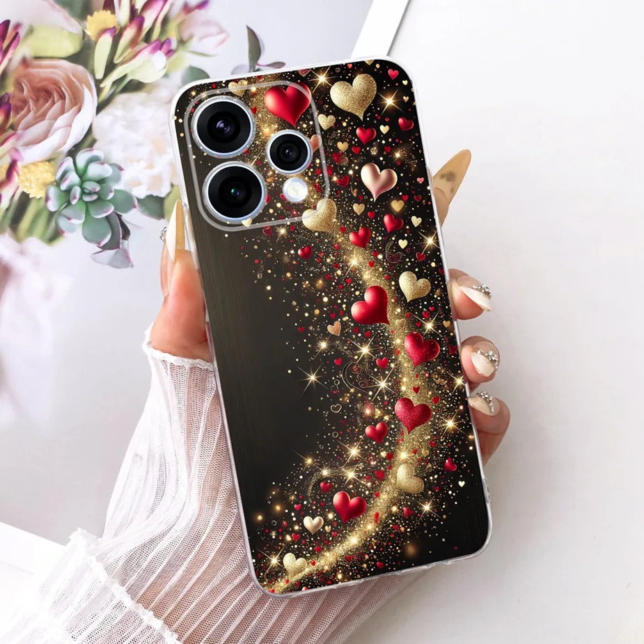 Colorful Flowers Painted Soft Slim Phone Case