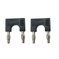 10pcs 4mm Banana Plug Electrical Connector Short-circuit Plug Terminal Couple Adapter J.20004 6